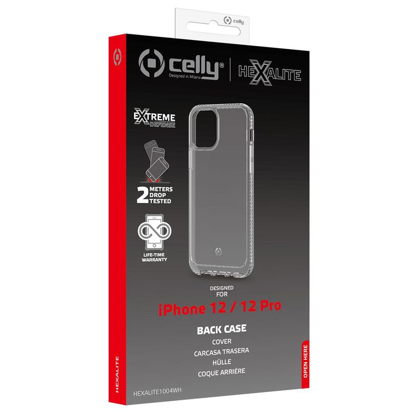 Hexagon Lite iPhone 12 / 12 Pro Transparent