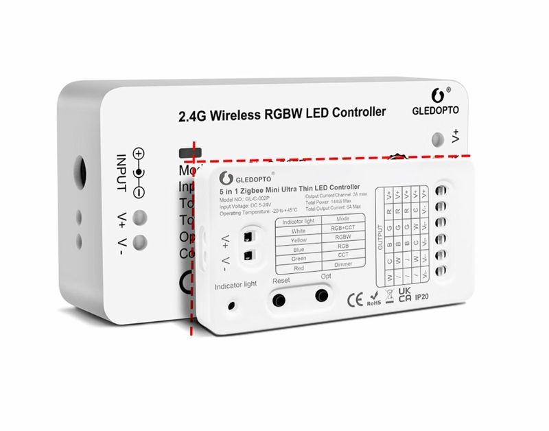LED Controller Mini - Dimmer - SC/CCT/RGB/RGBW/RGBCCT
