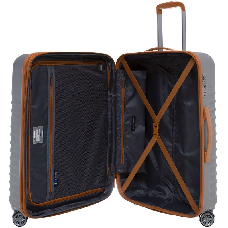 Pasadena Large Silver/Tan