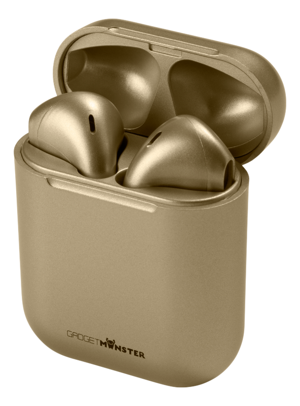 Headphones TWS Earbuds, gold