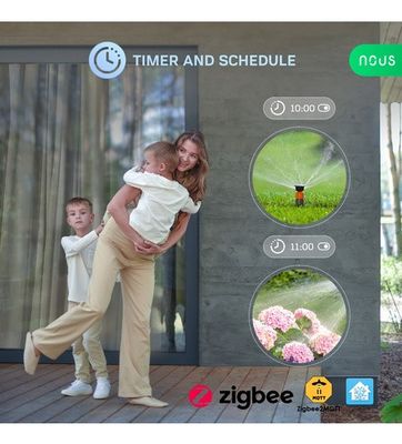 Nous A6Z ZigBee Utomhus Smart Uttag
