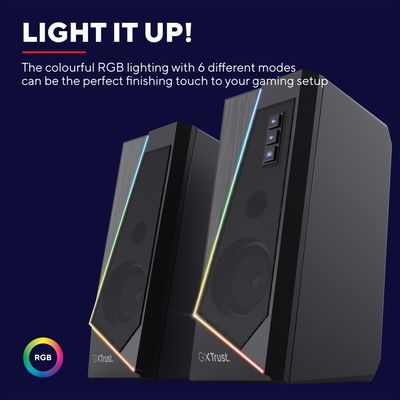 GXT 609 Zoxa RGB Gaming speakers 12W