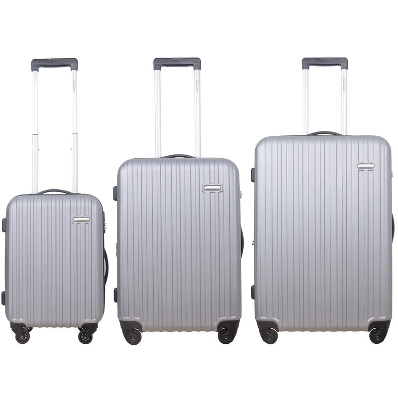Rhodes Bag Set 3pcs Silver