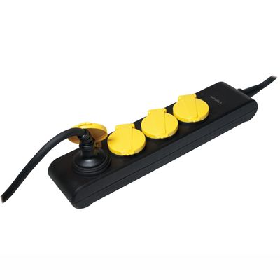 Grenuttag 4-vägs Utomhusbruk IP44