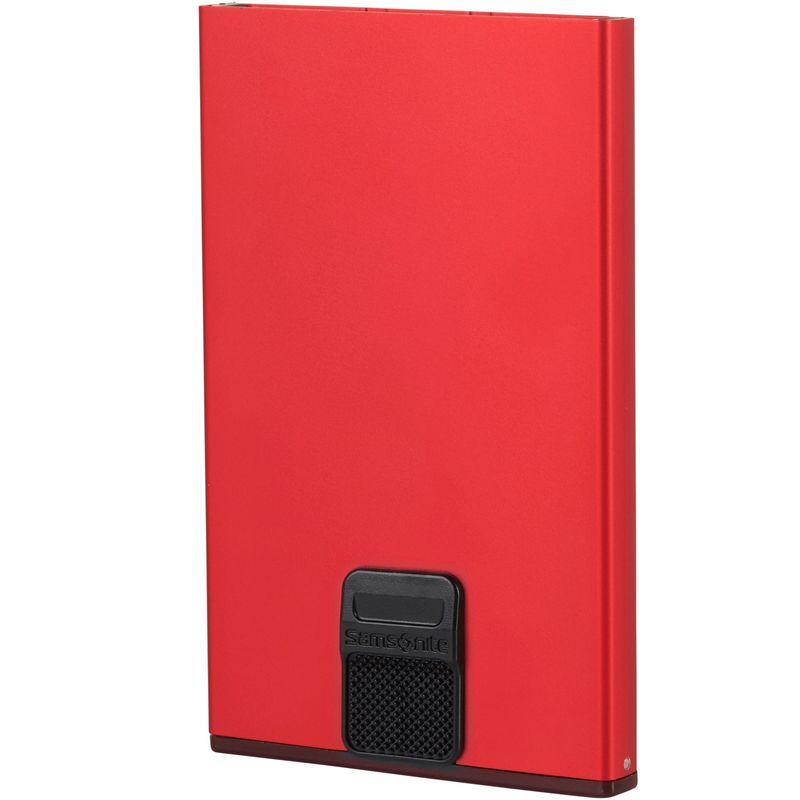 Alu Fit Wallet with RFID Red