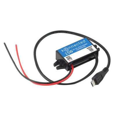12V till 5V USB transformator