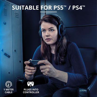 GXT 404B Gaming Headset PS5/PS4 Blå
