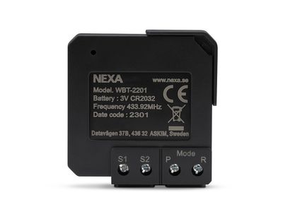Inbyggnadsändare, batteridriven WBT-2201
