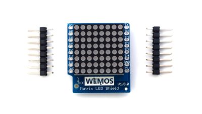 LED Matrix Shield for WeMos D1 Mini