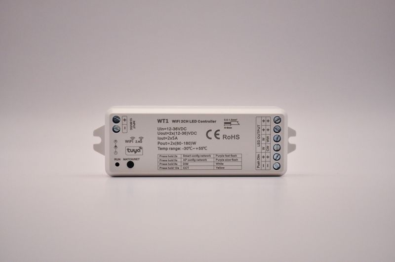 Drivdon - 2 kanal WiFi med pushstöd - Konstant Spänning