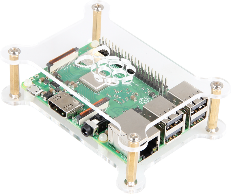 Plastic case for Raspberry Pi