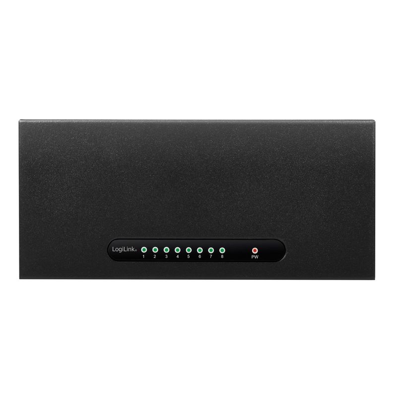 Gigabit 8-port Switch Metall
