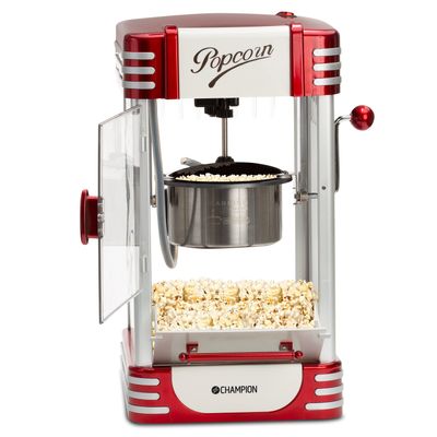 Popcornmaskin Retro XL Röd Metallic PCM406