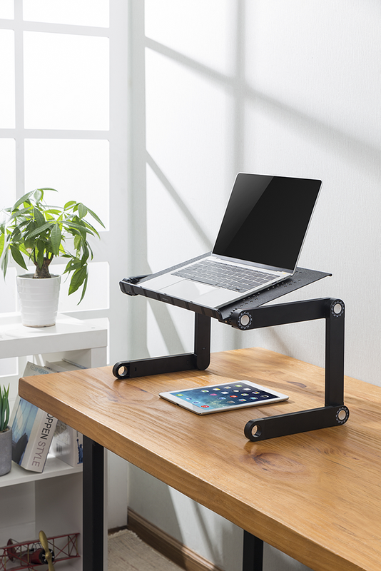 DELTACO Office Adjustable Laptop desk