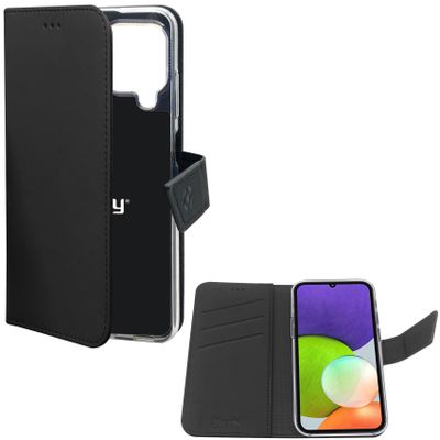 Wallet Case Galaxy A22 4G Black