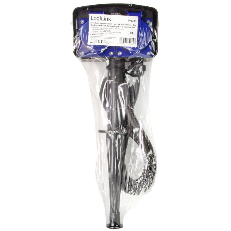 Grenuttag 2-vägs med spett Utomhusbruk 2m