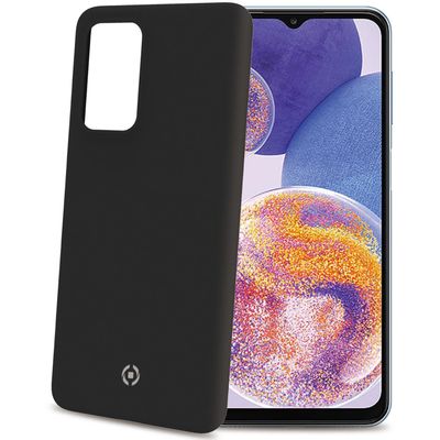 Cromo Soft rubber case Galaxy A23 Svart