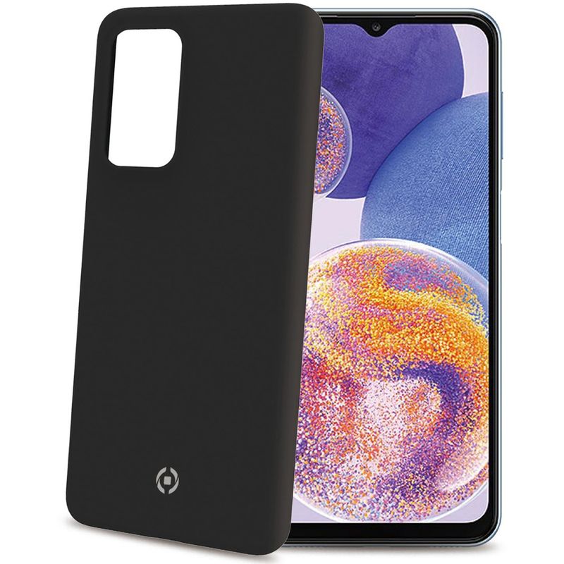 Cromo Soft rubber case Galaxy A23 Svart