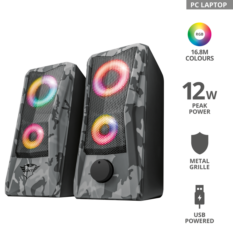 GXT 606 Javv RGB 2.0 Gaming Speakers