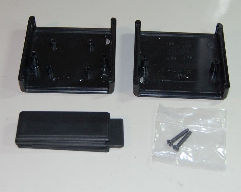 Plastbox medium Black