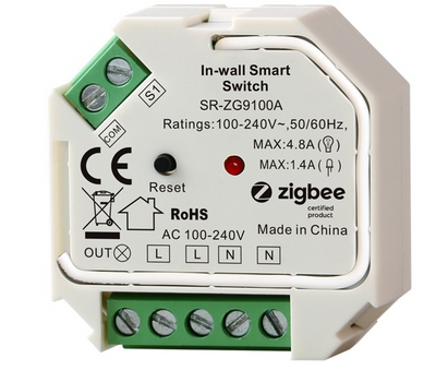 Inbyggnadsrelä - Micro Switch ZigBee
