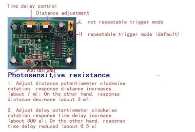 PIR (motion) sensor - HC-SR501
