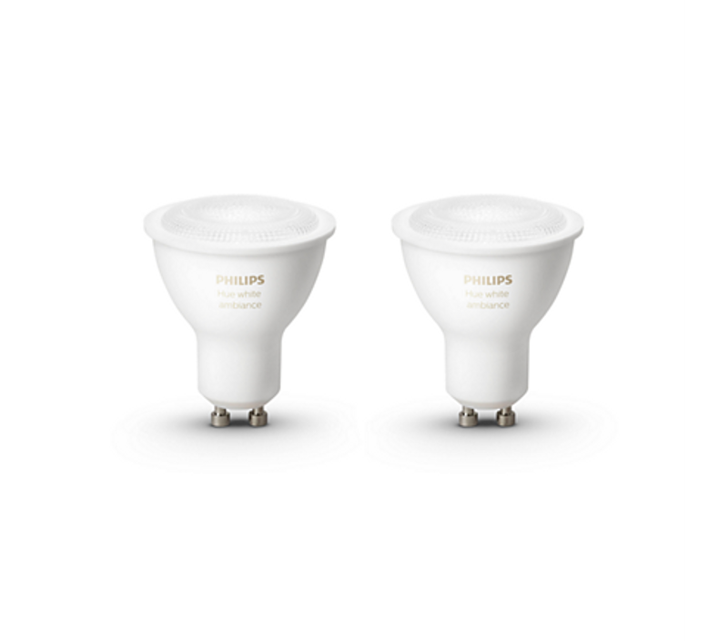 Hue White Ambiance 5W GU10 2-Pack