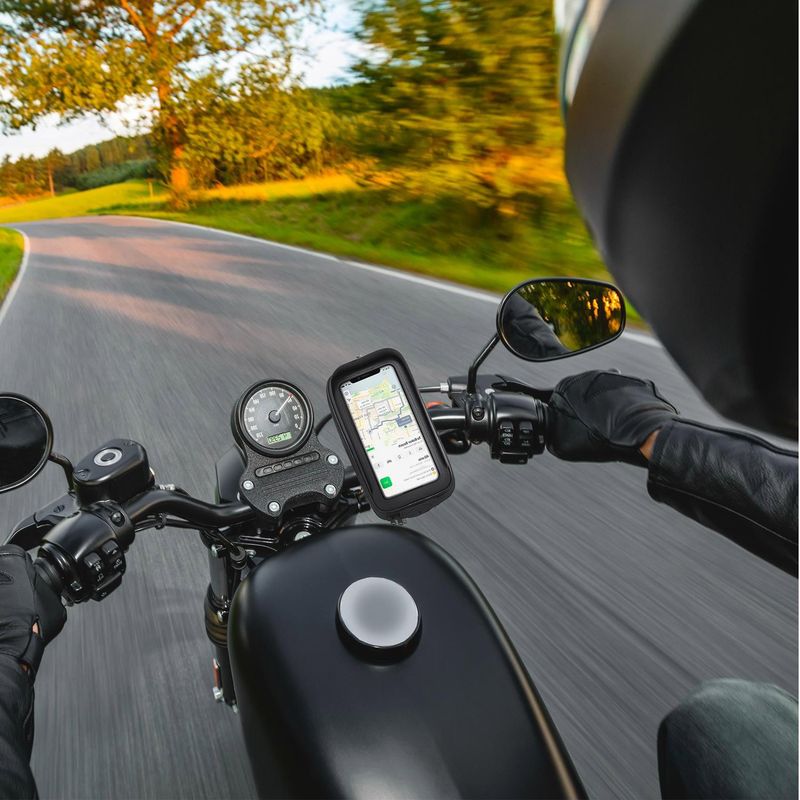 Mobile holder for motorcycles IP64 Waterproof