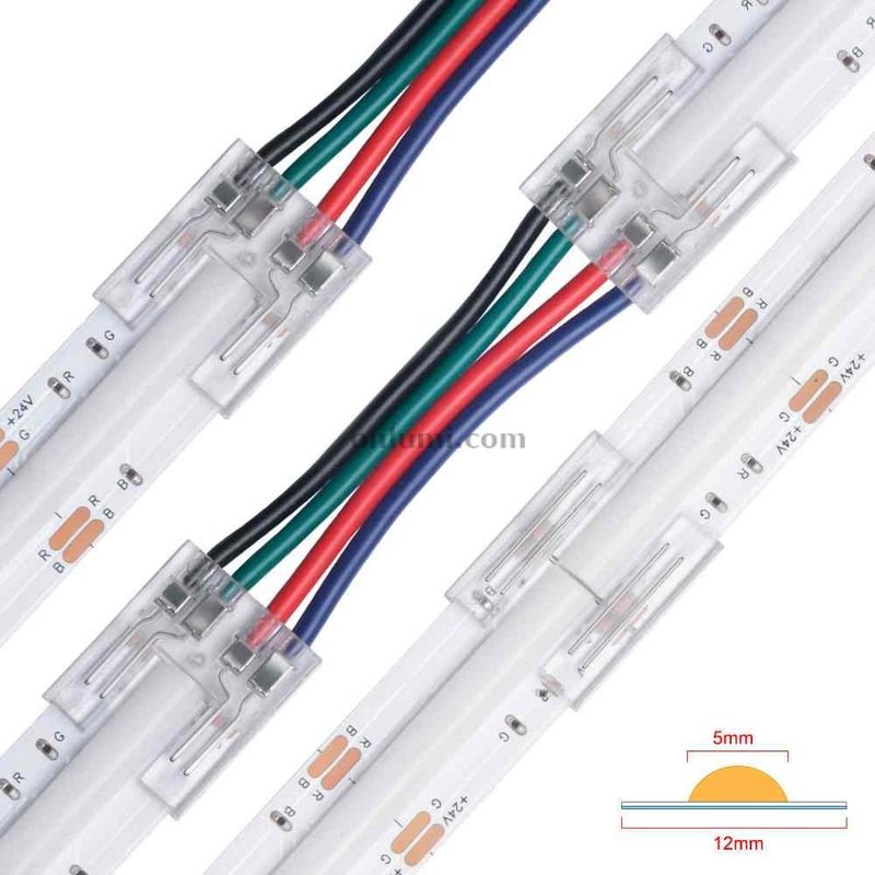 LED-skarv - 12mm - 4-pin RGB - COB - IP20