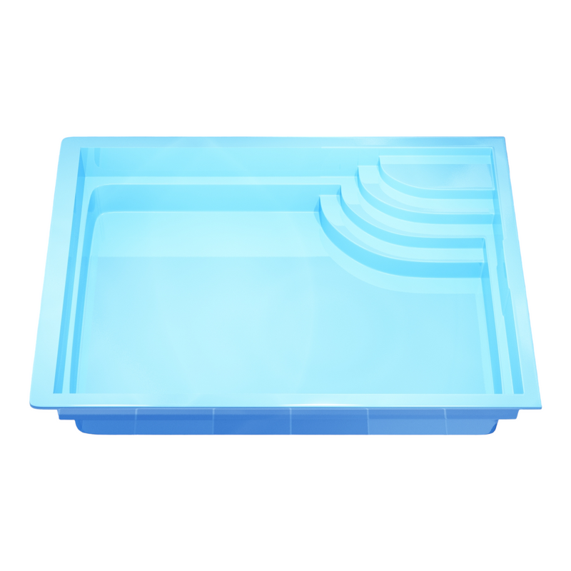 Poolpaket Glasfiberpool - 6x3m - Utö - Med smart styrning