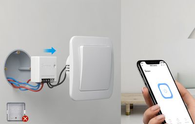 FYND Smart inbyggnadsrelä med Zigbee