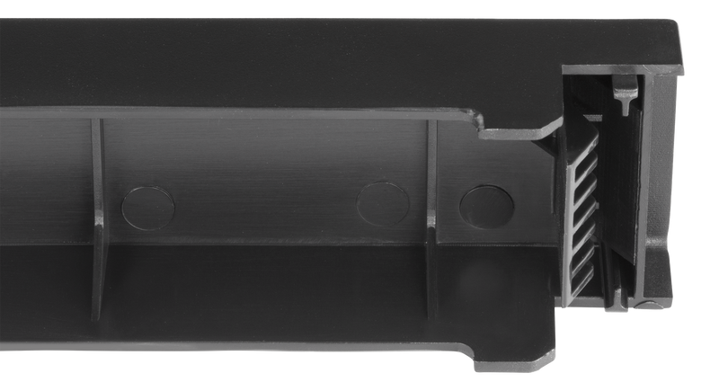 DELTACO 19" 1U blank panel, tool-free installation, black.