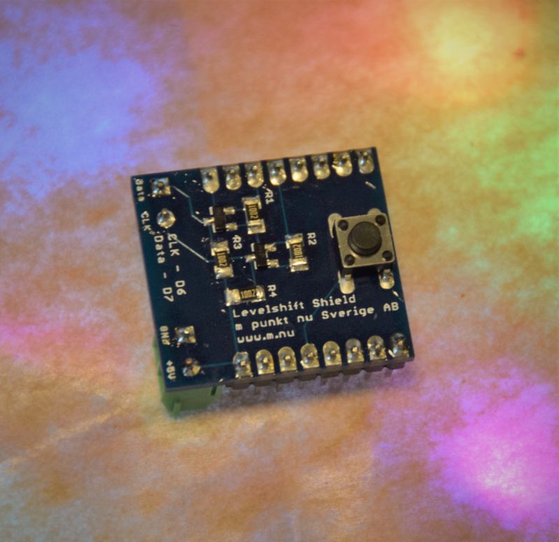 Levelshift Shield for WeMos D1 Mini