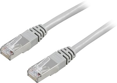 Nätverkskabel 20m F/UTP, Cat5e, grå