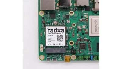 Trådlös M.2 modul till ROCK 5B & 3A - A8 - WiFi 6 & BT 5.2
