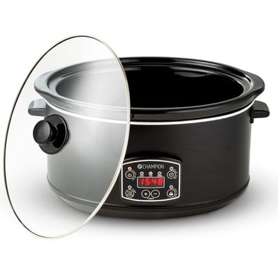 Slowcooker 6,5L Mattsvart