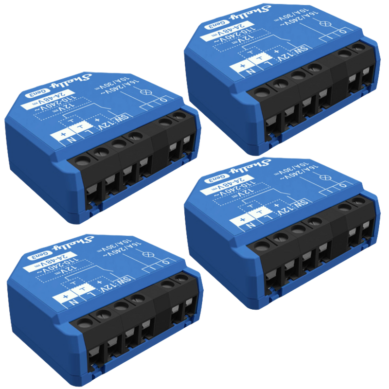 Shelly 1 Gen3 4-pack