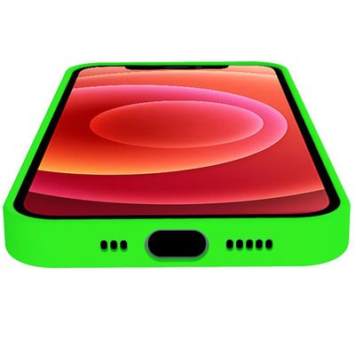 Cromo Soft Rubber Case - iPhone 13 Fluo Green