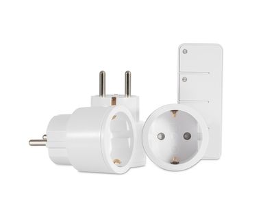 3 x plug-in På/Av och fjärrkontroll 3 x plug-in På/Av och fjärrkontroll