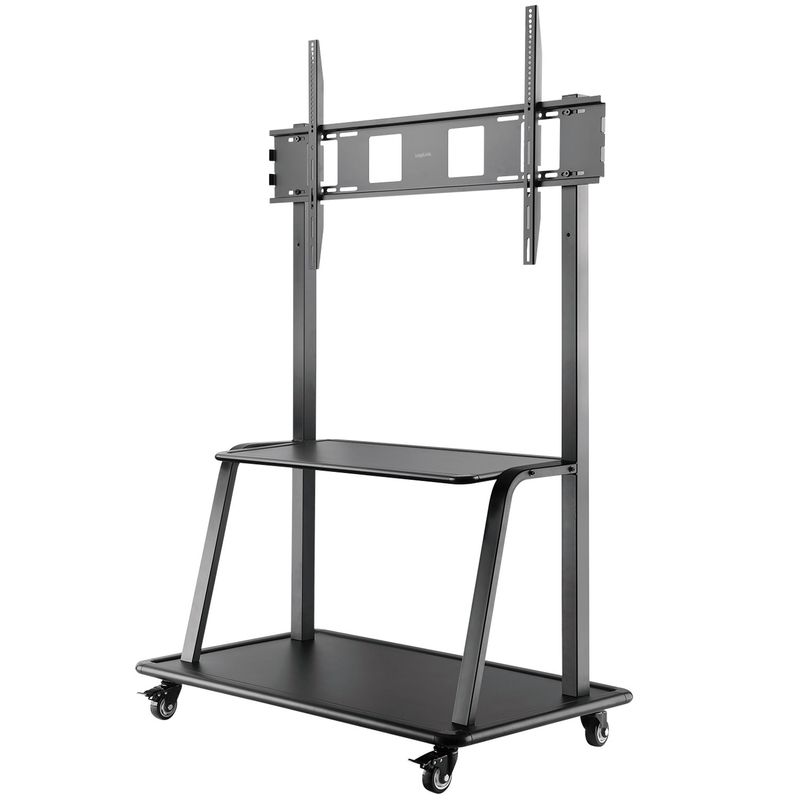 Golvstativ med hjul TV 60-105" max 150kg Sv