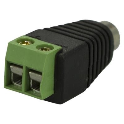 Adapter Battery Eliminator Connection to Screw Terminal - Female