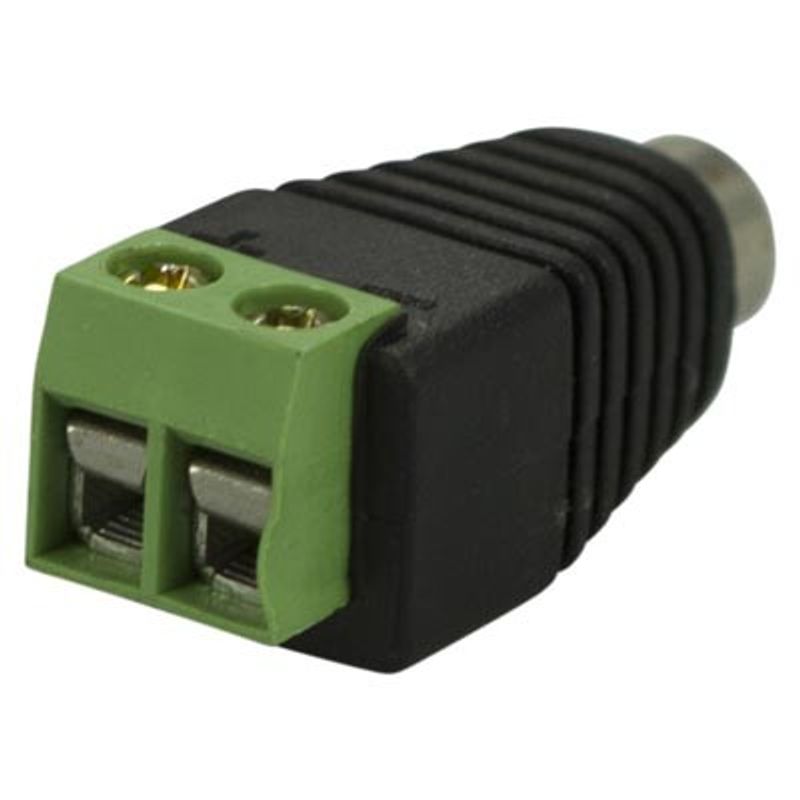 Adapter Battery Eliminator Connection to Screw Terminal - Female