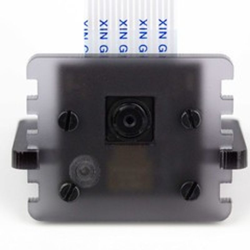 CamE-Blk-V1 Camera Mount is a compact and versatile mounting solution for your Pimoroni products. It is designed to securely hold your camera module i