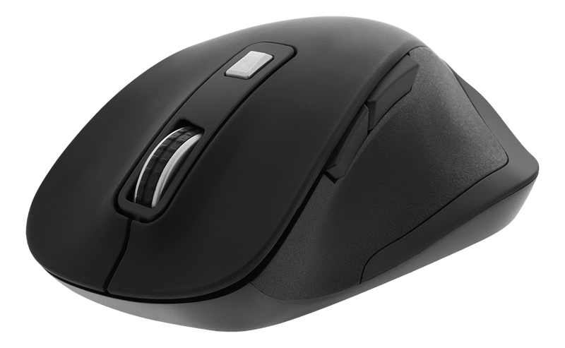 DELTACO Office Wireless ergonomic mouse, silent clicks, 2400 DPI