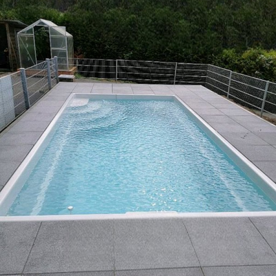 Poolpaket Glasfiberpool - 5x3m - Utö