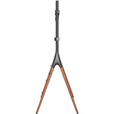 Golvstativ till TV 49-70" Svart/Valnöt