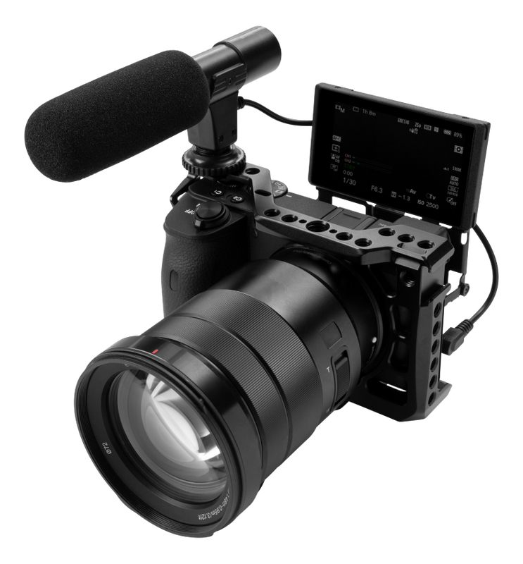 Vlogg mikrofon för mobil eller kamera