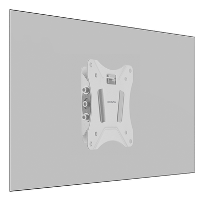 DELTACO Office Wall mount VESA 75x75, 100x100 White