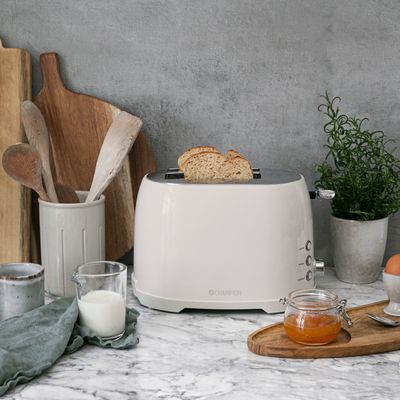 Toaster 2 slices Creme White Series
