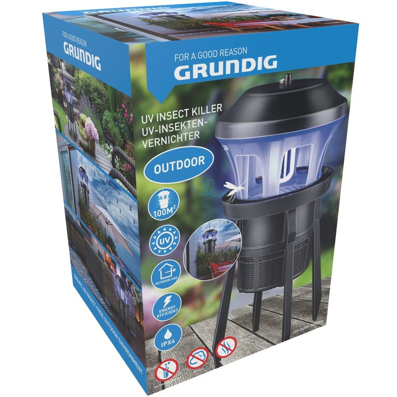 Myggfångare 9W / 230V, 100 Kvm